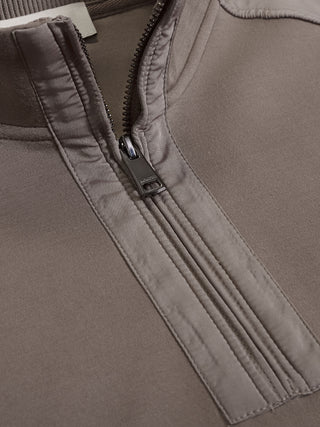 Bugatchi - Chandail col zip Soft Touch