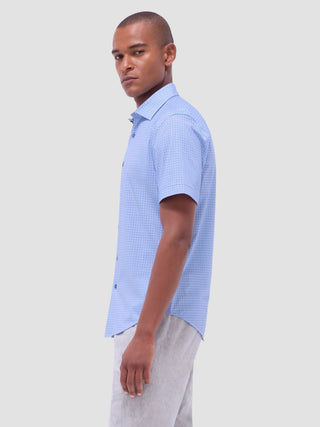 Bugatchi - Miles - Short Sleeve Polka Dot Shirt OOOHCOTTON©