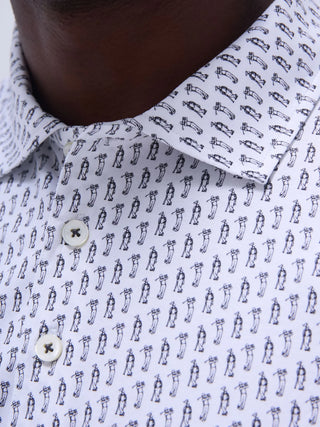 Bugatchi - Victor - Short Sleeve Golf Polo OOOHCOTTON©