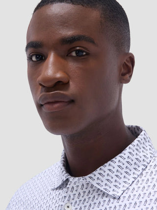 Bugatchi - Victor - Short Sleeve Golf Polo OOOHCOTTON©