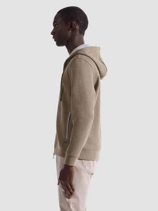 Bugatchi - Zip-up hooded cardigan