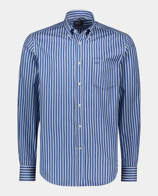 Paul & Shark - Chemise manches longues à rayures - LE CAPITAINE D'A BORD