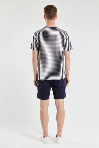 Armor-Lux - T-shirt rayé Heritage coton et lin - LE CAPITAINE D'A BORD