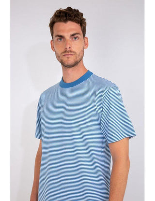 Armor-Lux - T-shirt rayé manches courtes Heritage - LE CAPITAINE D'A BORD