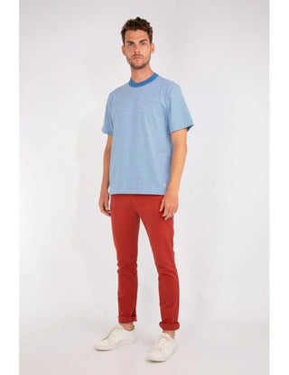 Armor-Lux - T-shirt rayé manches courtes Heritage - LE CAPITAINE D'A BORD
