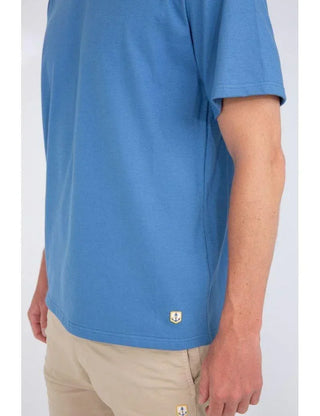 Armor-Lux - T-shirt uni manches courtes Heritage - LE CAPITAINE D'A BORD