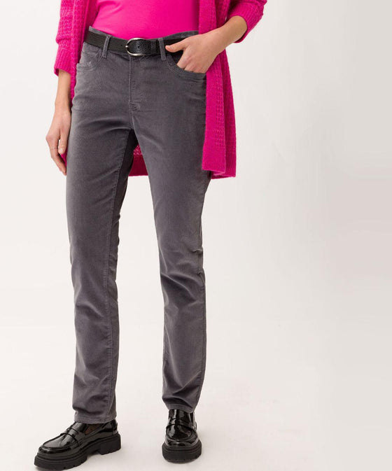 BRAX - Shakira - Pantalon de velours cordé Cozy Corduroy - LE CAPITAINE D'A BORD