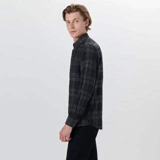 Bugatchi - Chemise manches longues à carreaux coton/viscose - LE CAPITAINE D'A BORD