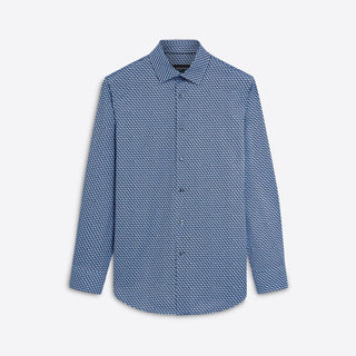 Bugatchi - Chemise manches longues avec chiens OoohCotton® - LE CAPITAINE D'A BORD