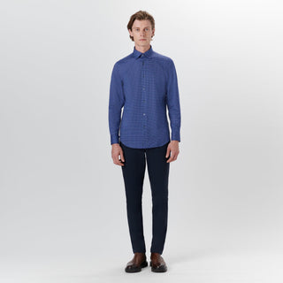 Bugatchi - Chemise manches longues avec étoiles OoohCotton® - LE CAPITAINE D'A BORD
