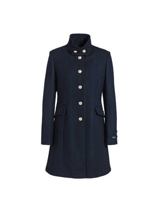 Dalmard Marine - Brighton Cachemire - Manteau long pour femme - LE CAPITAINE D'A BORD