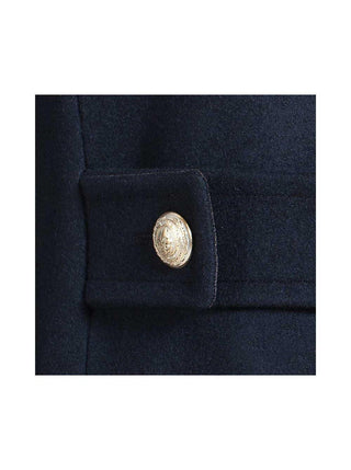 Dalmard Marine - Brighton Cachemire - Manteau long pour femme - LE CAPITAINE D'A BORD