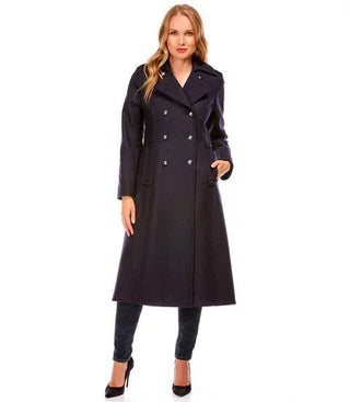 Dalmard Marine - Carnac Cachemire - Manteau long pour femme - LE CAPITAINE D'A BORD