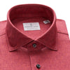 Emanuel Berg - Byron - Chemise manches longues Albini 4Flex - Modern Fit - Rouge - LE CAPITAINE D'A BORD