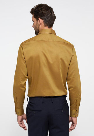ETERNA - Chemise manches longues texture dobby Modern Fit - LE CAPITAINE D'A BORD
