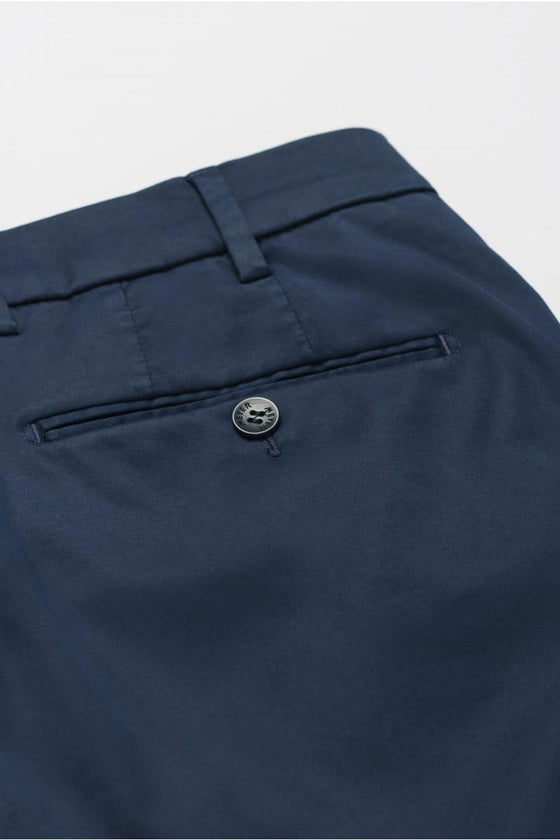 Meyer - Pantalon extensible de soie et coton Bonn 8096 - LE CAPITAINE D'A BORD