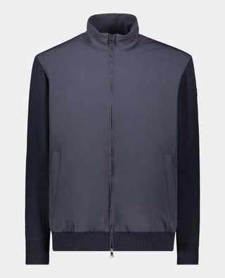 Paul & Shark - Cardigan de nylon avec manches en tricot - LE CAPITAINE D'A BORD