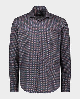 Paul & Shark - Chemise de coton à pois - LE CAPITAINE D'A BORD