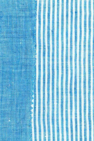 Paul & Shark - Chemise de lin manches courtes à rayures - LE CAPITAINE D'A BORD
