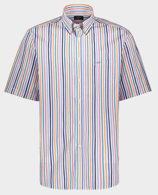 Paul & Shark - Chemise manches courtes à rayures - LE CAPITAINE D'A BORD