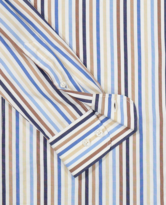 Paul & Shark - Chemise manches longues à rayures - LE CAPITAINE D'A BORD