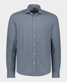  Paul & Shark - Chemise manches longues pied-de-poule Performance - J Fit - LE CAPITAINE D'A BORD