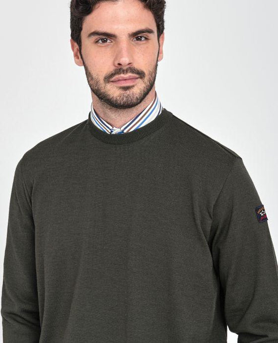 Paul & Shark - Col rond de laine mérinos Cool Touch - LE CAPITAINE D'A BORD