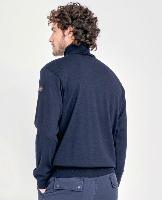 Paul & Shark - Col roulé de laine mérinos - LE CAPITAINE D'A BORD