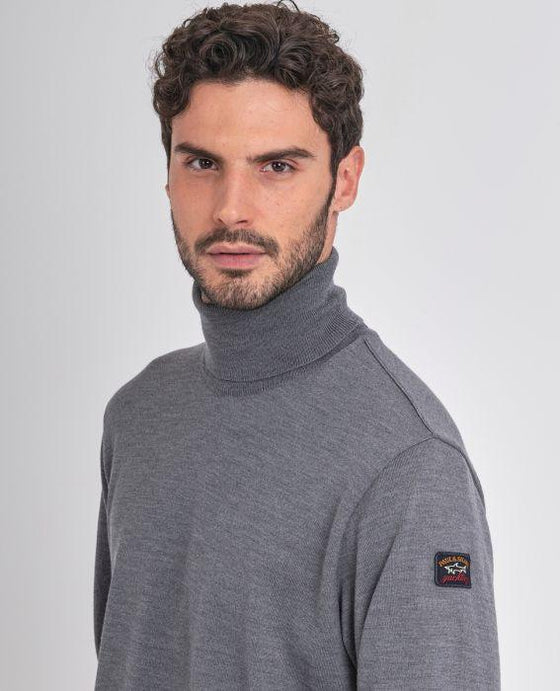 Paul & Shark - Col roulé de laine mérinos - LE CAPITAINE D'A BORD