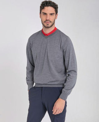 Paul & Shark - Col V Summer Wool - LE CAPITAINE D'A BORD