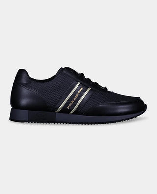Paul & Shark - Espadrille de cuir et tissu avec logo métallique - LE CAPITAINE D'A BORD