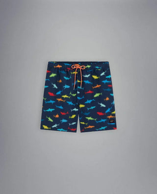 Paul & Shark - Maillot de bain avec imprimé requins - LE CAPITAINE D'A BORD