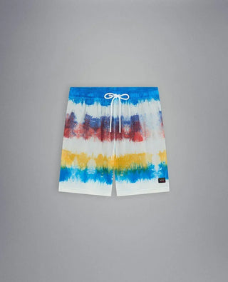 Paul & Shark - Maillot de bain tissu Econyl® teint - LE CAPITAINE D'A BORD