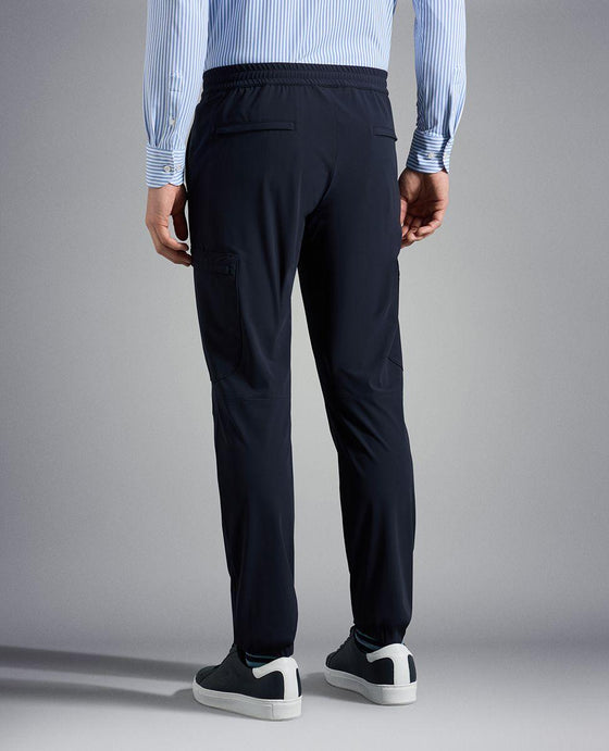 Paul & Shark - Pantalon cargo de nylon extensible Econyl® - LE CAPITAINE D'A BORD