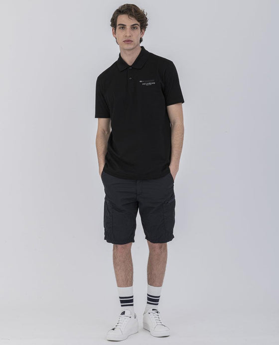 Paul & Shark - Polo manches courtes coton piqué avec poche zip - LE CAPITAINE D'A BORD