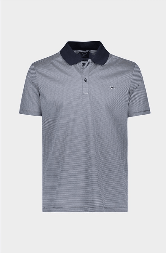 Paul & Shark - Polo rayé manches courtes coton jersey - LE CAPITAINE D'A BORD