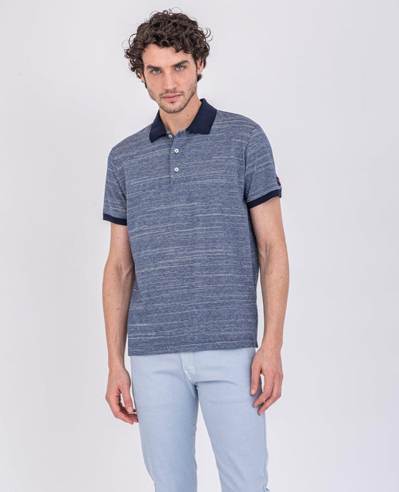 Paul & Shark - Polo rayé manches courtes coton tricot - LE CAPITAINE D'A BORD