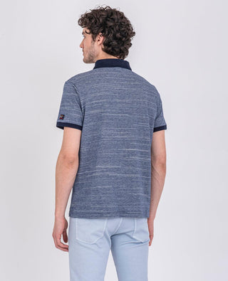 Paul & Shark - Polo rayé manches courtes coton tricot - LE CAPITAINE D'A BORD