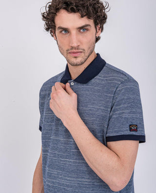 Paul & Shark - Polo rayé manches courtes coton tricot - LE CAPITAINE D'A BORD