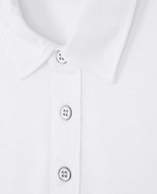 Paul & Shark - Polo uni manches courtes à col chemise - LE CAPITAINE D'A BORD