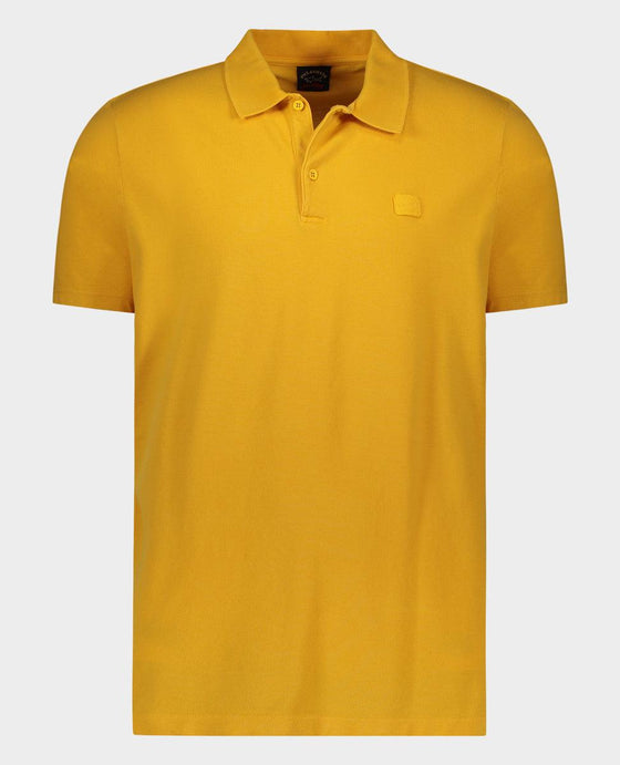 Paul & Shark - Polo uni manches courtes coton délavé - LE CAPITAINE D'A BORD