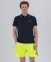 Paul & Shark - Polo uni manches courtes requin fluo - LE CAPITAINE D'A BORD