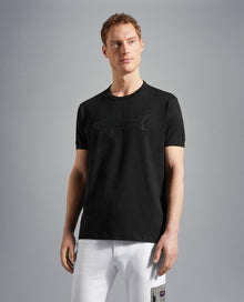  Paul & Shark - T-shirt de coton avec requin - LE CAPITAINE D'A BORD