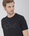 Paul & Shark - T-shirt de coton avec requin - LE CAPITAINE D'A BORD