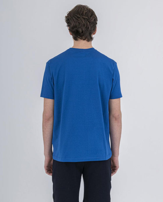 Paul & Shark - T-shirt de coton logo décalé - LE CAPITAINE D'A BORD