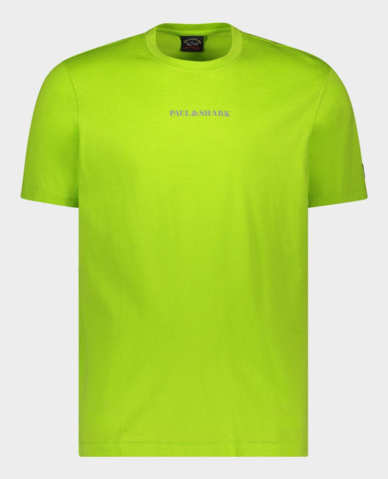 Paul & Shark - T-shirt Logo Paul & Shark Réfléchissant - LE CAPITAINE D'A BORD