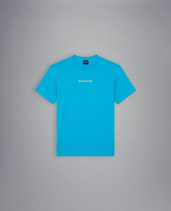 Paul & Shark - T-shirt Logo Paul & Shark Réfléchissant - LE CAPITAINE D'A BORD