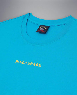 Paul & Shark - T-shirt Logo Paul & Shark Réfléchissant - LE CAPITAINE D'A BORD