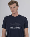 Paul & Shark - T-shirt Logo Paul & Shark Réfléchissant - LE CAPITAINE D'A BORD
