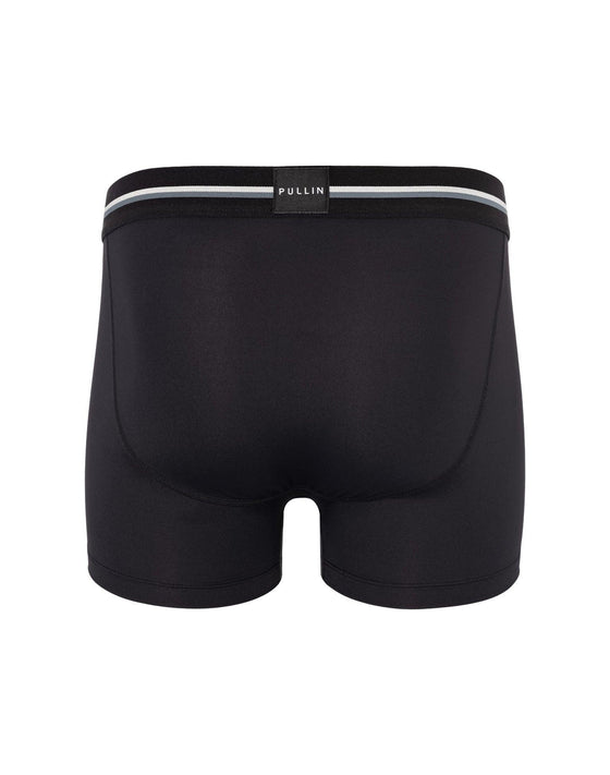 PULLIN - Boxer Master Coton Uni BLACK21 - LE CAPITAINE D'A BORD